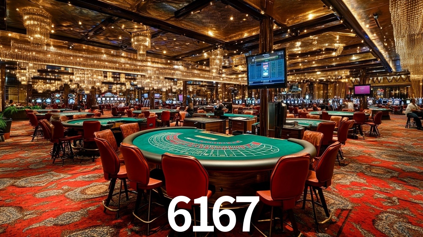 Sinta a adrenalina dos jogos de cassino com 6167